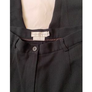 Vintage high waisted ribbed trousers by Garfield & Marks